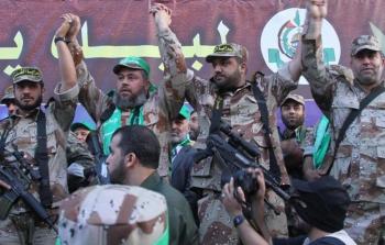 صورة أرشيفية لقادة من سرايا القدس وكتائب القسام