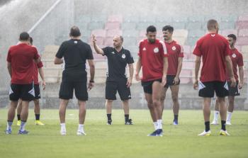 تدريبات المنتخب الجزائري