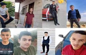 شهداء عقربا بالضفة الغربية