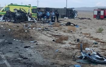 حادث التصادم جنوب سيناء