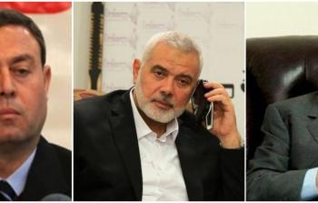 هنية يطمئن على قريع ويعزي السفير اللوح