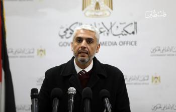 سلامة معروف متحدثا في المؤتمر الصحفي (تصوير: ياسر فتحي)