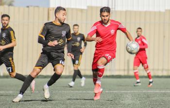 جانب من مبارة ديربي النصيرات