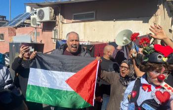 الأهالي يتظاهرون ضد اقتحام بن غفير حي الشيخ جراح