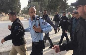 الاحتلال يعتقل أحد حراس المسجد الأقصى (أرشيف)