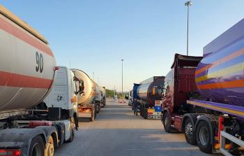 شاحنات محملة بالغاز