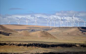 توليد الكهرباء عن طريق الرياح