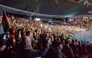 مشهد أرشيفي من المؤتمر الشعبي لفلسطيني الخارج