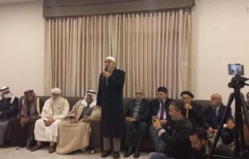 جانب من جولة الشيخ رائد صلاح في الخليل اليوم (مواقع التواصل)