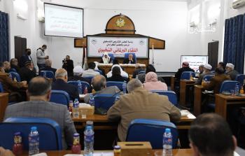 جانب من اللقاء النخبوي في المجلس التشريعي (تصوير: محمود أبو حصيرة)