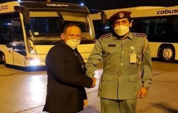 قائد في شرطة الاحتلال في في مطار أبو ظبي