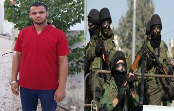 عناصر من أمن رام الله والمحرر إسلام الطويل في صورة مدمجة