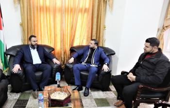 وكيل وزارة العدل في قطاع غزة المستشار أحمد الحتة-  تصوير/ رمضان الأغا