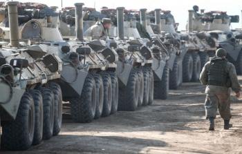 حشودات عسكرية حول أوكرانيا قبل أيام