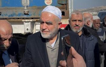 الشيخ رائد صلاح في مدينة الخليل