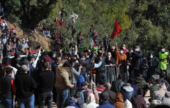 جانب من تشييع الطفل ريان