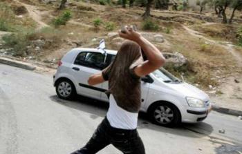 رشق سيارات المستوطنين في الضفة الغربية (صورة أرشيفية)