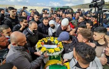 جانب من تشييع الشهيد نهاد البرغوثي