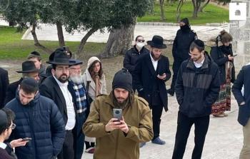 جانب من اقتحامات المستوطنين للمسجد الأقصى الأسبوع الماضي