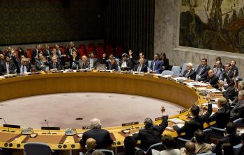 جلسة نقاش داخل أروقة الأمم المتحدة   (أرشيف)