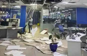 مكان القصف (وكالات)