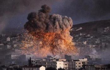 قصف للاحتلال الإسرائيلي على دمشق   (أرشيف)