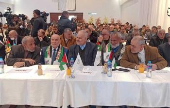 من الحفل الختامي لإحياء ذكرى 18 لاستشهاد أحمد ياسين تصوير/ محمود قاسم