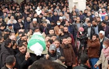 تشييع الحاج دياب المصري والد قائد أركان المقاومة الفلسطينية محمد الضيف