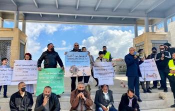 احتجاجات أهل جبل المكبر ضد انتهاكات الاحتلال بحقهم    (أرشيف)