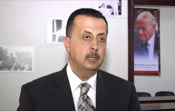 محسن أبو رمضان رئيس الهيئة الوطنية لدعم وإسناد شعبنا الفلسطيني في الداخل المحتل (أرشيف)