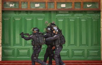 اقتحام جنود الاحتلال للمسجد الأقصى المبارك