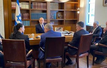 اجتماع في حكومة الاحتلال