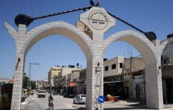 مدخل مخيم جنين شمالي الضفة الغربية
