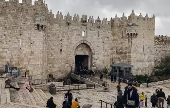 ساحة باب العمود  (أرشيف)