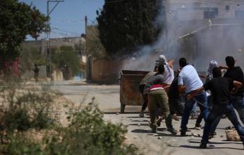 مواجهات كفر قدوم عقب قمع الاحتلال مسيرة منددة بالاستيطان (صورة أرشيفية)