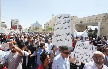 إضراب النقابات في الضفة الغربية (أرشيف)