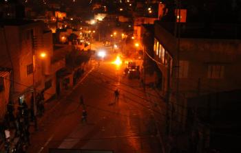 مواجهات بين قوات الاحتلال والشبان في بيت أمر  (صورة أرشيفية)