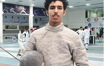 لاعب المنتخب ‫الكويتي محمد الفضلي