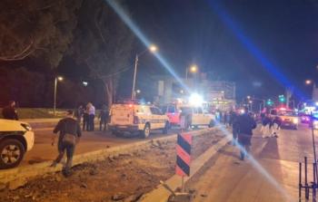 من مكان الحادث