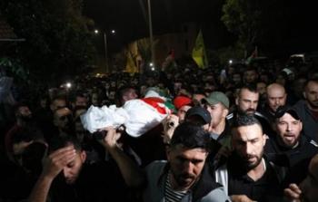 جانب من التشييع