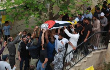 جانب من الجنازة (الأناضول)