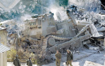 من اجتياح مخيم جنين عام 2002 (أرشيف)