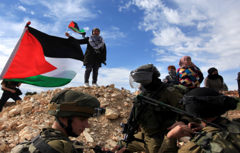 نقطة مواجهة مع جيش الاحتلال بالضفة