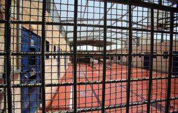 ساحة أحد سجون الاحتلال