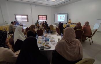 جانب من اللقاء التدريبي