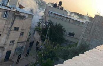 جانب من المواجهات في عزون