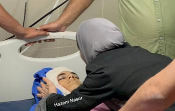 والدة الشهيد يامين