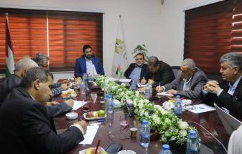 جانب من اجتماع المجلس الاستشاري لوزارة الحكم المحلي