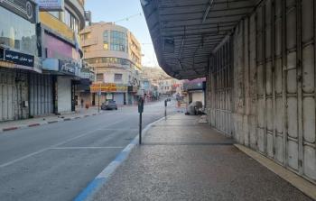 إضراب شامل في جنين (أرشيف)