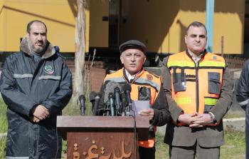 السراج في مؤتمر سابق لاتحاد بلديات القطاع